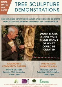 Tree Carving in Warwick November 22